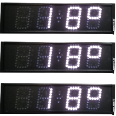 NUEVO RELOJ TERMÓMETRO LED BLANCO